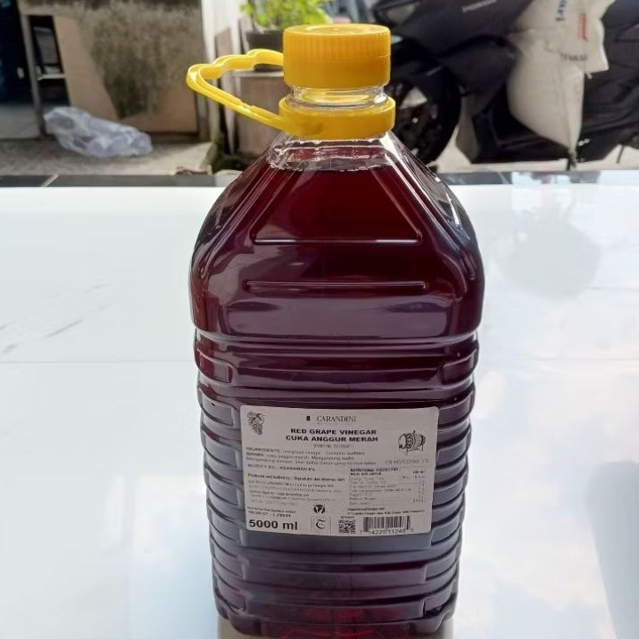 

Carandini Red W Vinegar 5L / Cuka Masak 5L