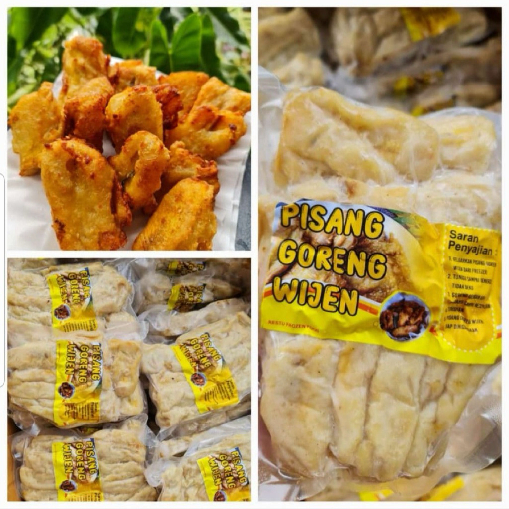 

Pisang Goreng Wijen 500gr Frozen - Siap Goreng