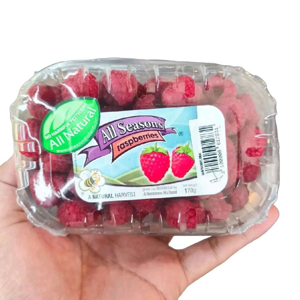 

Buah raspberri allseason al natural super fresh 170 gram