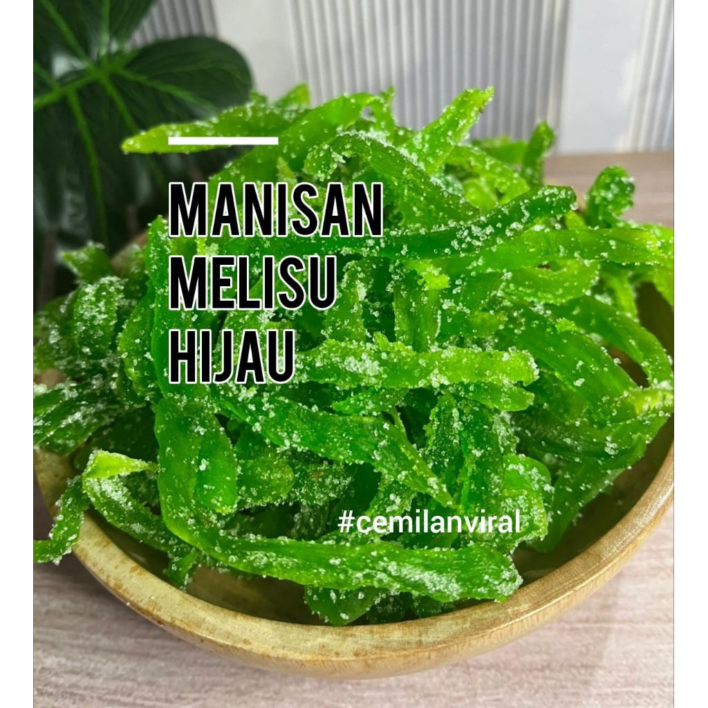 

Cemilan Viral Manisan Melisu Merah&Hijau Rasa Stroberi&Melon Manis Enak Camilan Jadul Snack Food