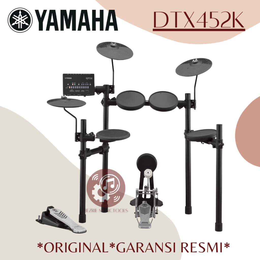 Drum Yamaha DTX452K Digital Drum Elektrik Yamaha DTX-452k Original