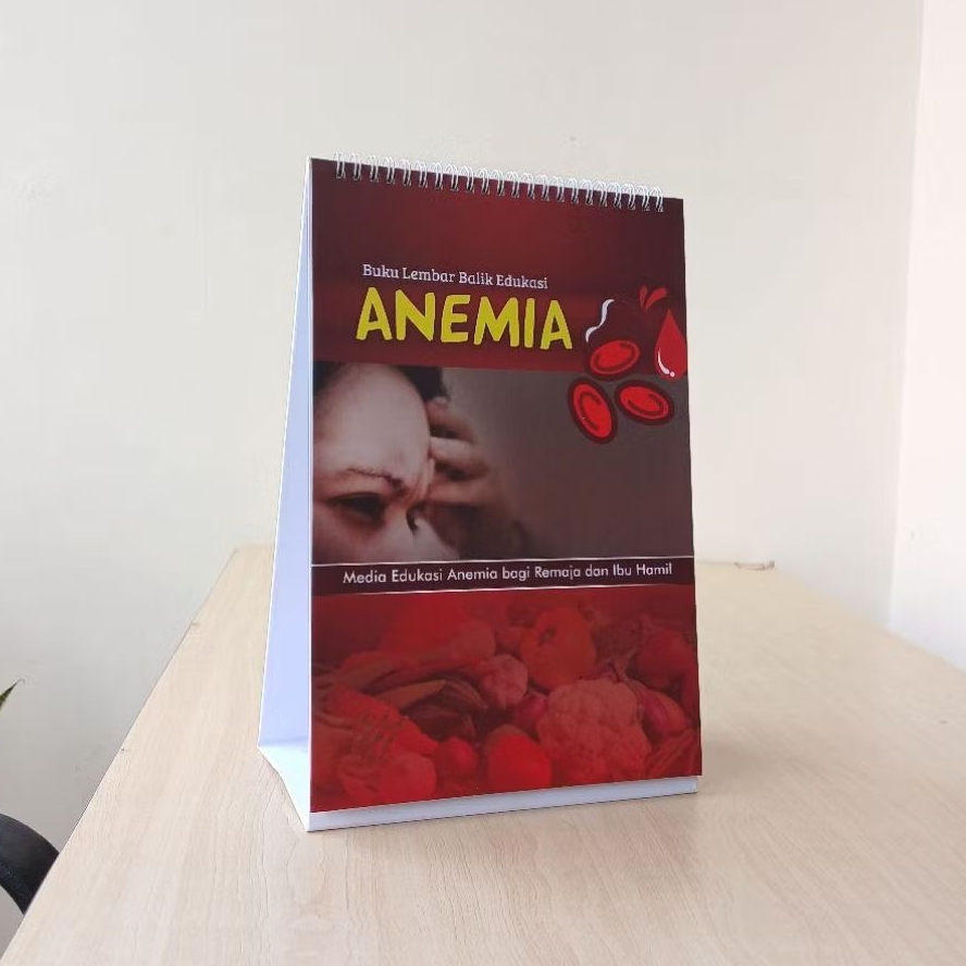 Buku Lembar Balik Anemia, Media Promkes Anemia Remaja dan Bumil