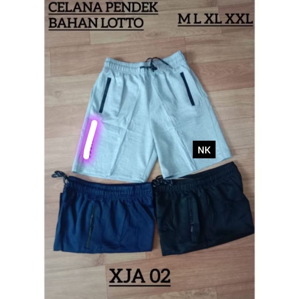 CELANA PENDEK OLAHRAGA TRAINING 3/4 PRIA WANITA GRADE ORI XJA02