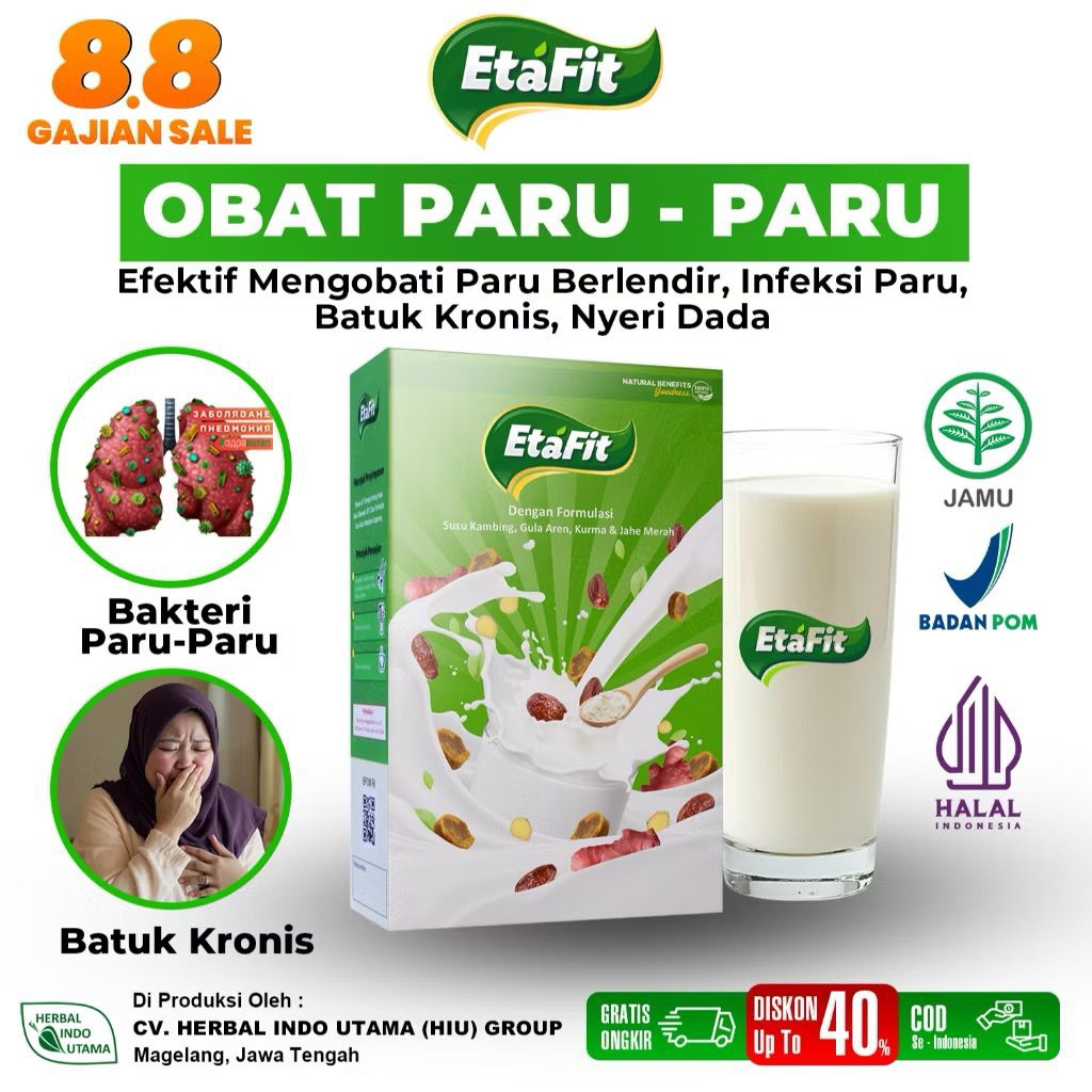 

Susu Kambing Etawa - ETAFIT Solusi Sesak Nafas Batuk Menahun - Etafit Obat Paru