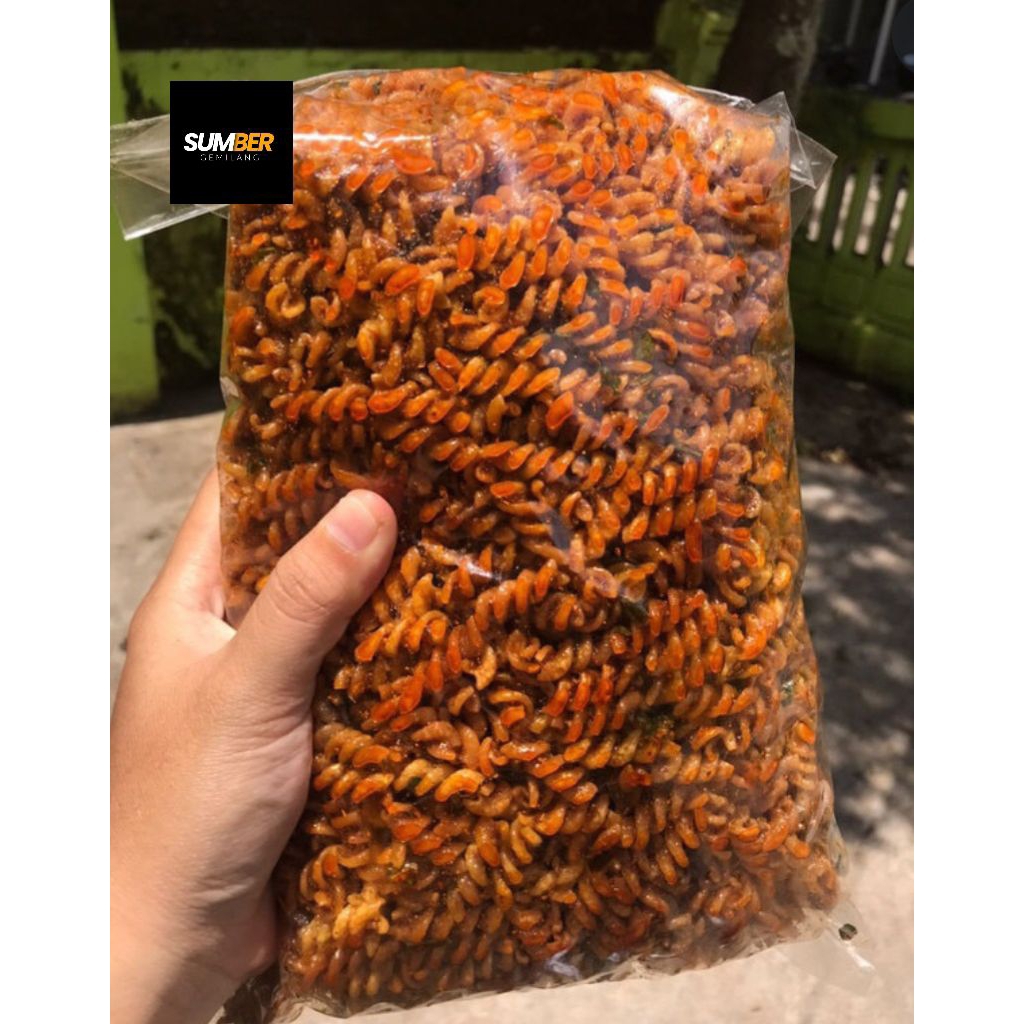 

makaroni spiral pedas 1 kg makroni spiral pedas 1 kg makroni ulir 1 kg