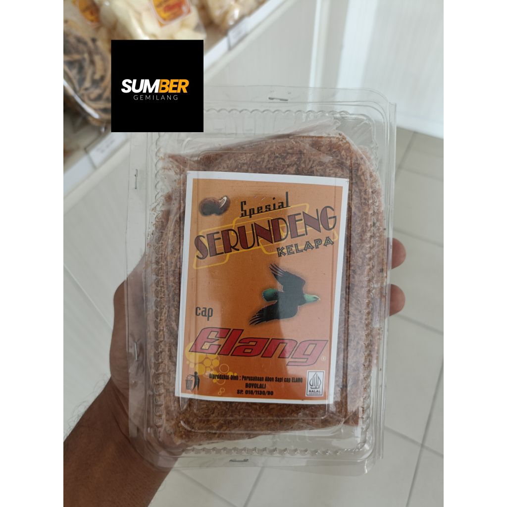 

serundeng kelapa cap elang 250 gram srundeng kelapa cap elang 250 gram