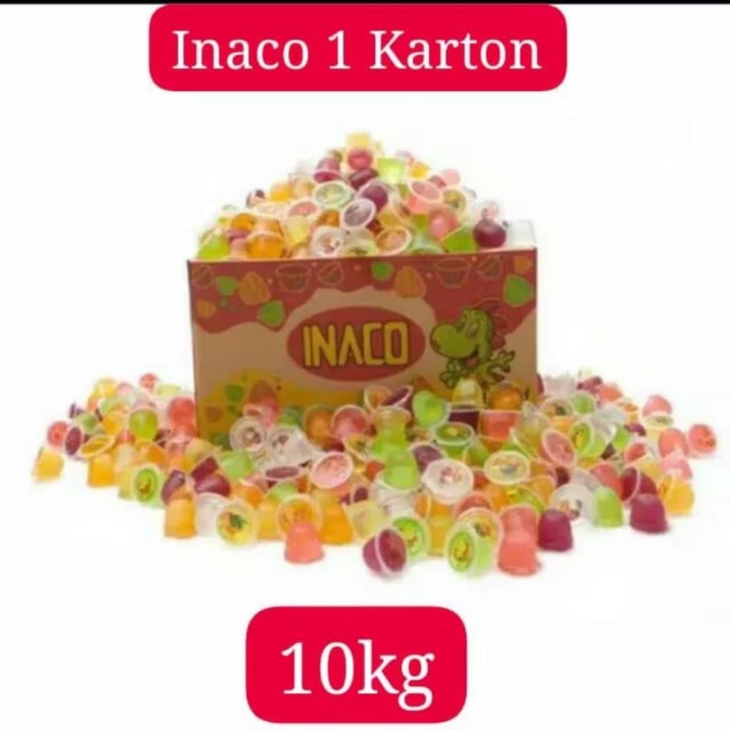 

Inaco Jelly Mix Fruit Dus Isi 10kg - KARTON