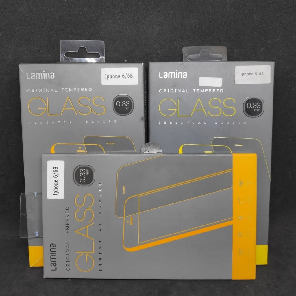 Tempered Glass iPhone 6 / 6S Lamina Original Resmi TAM 9H Anti Gores HD Clear Premium 0.33mm Pelindu