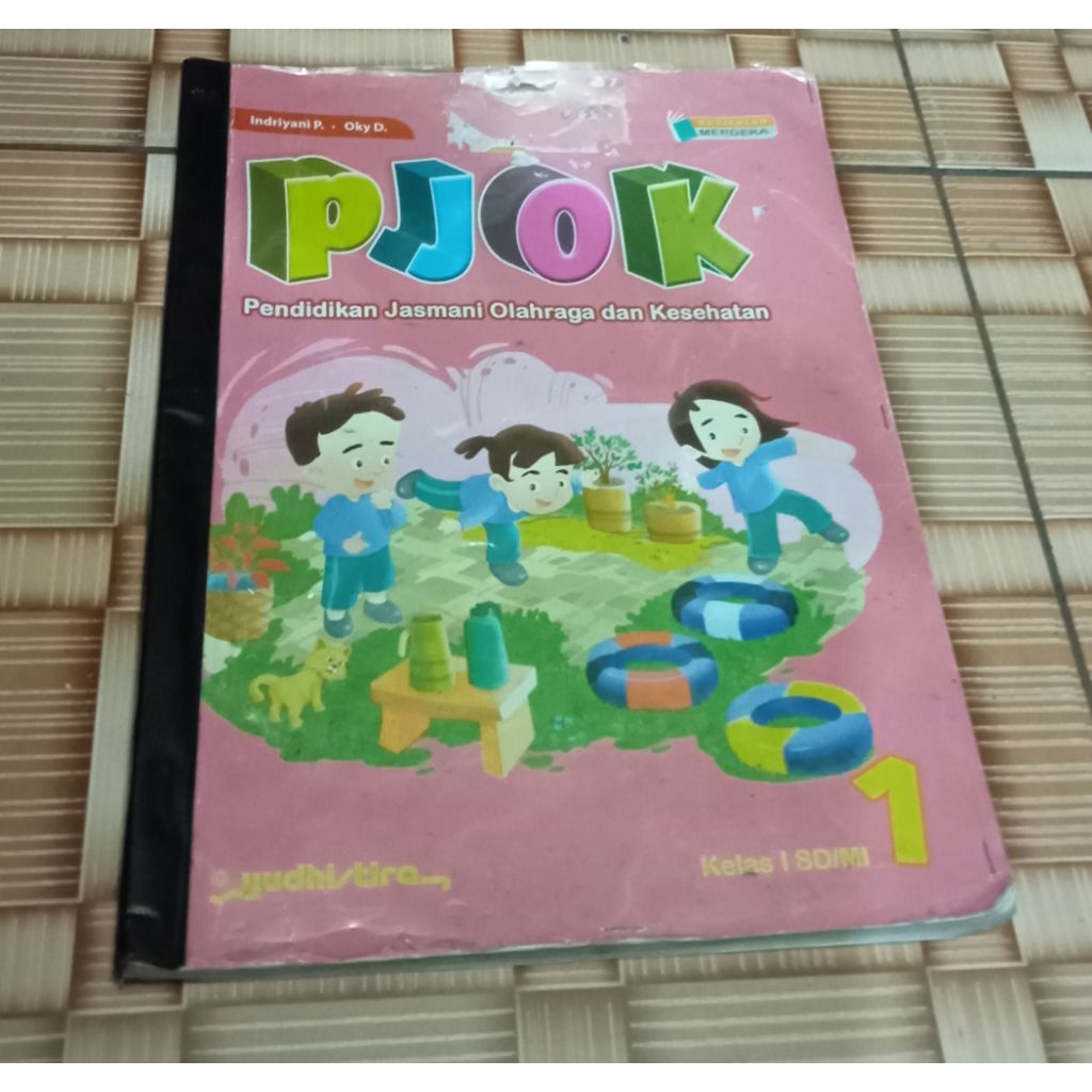 Buku cetak PJOK kelas 1