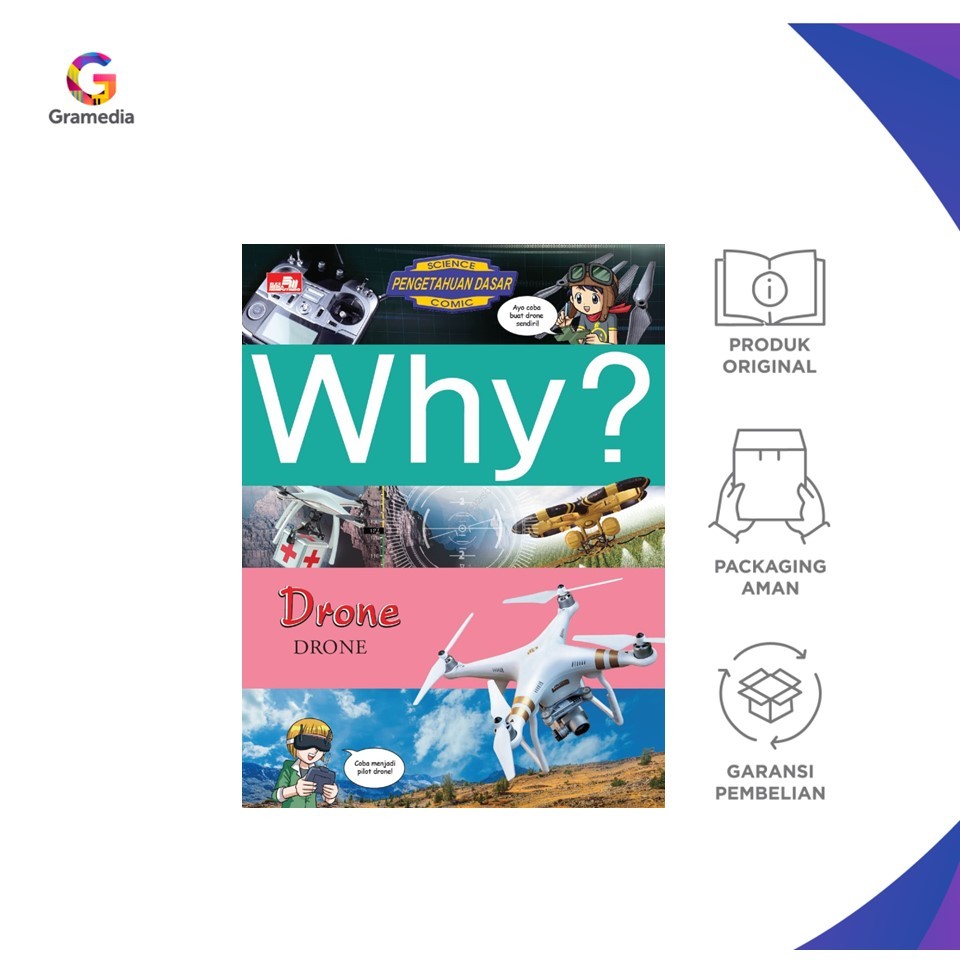 Gramedia Mal Pekanbaru - (Original) Why? Drone - Drone