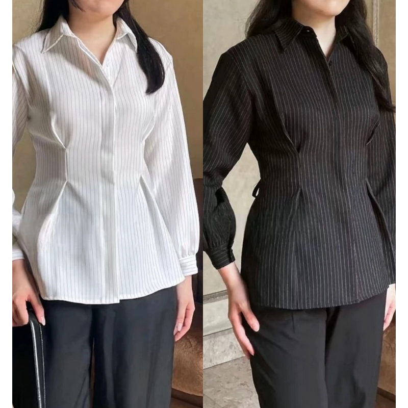 Kemeja Slim Fit/Kemeja Slim Fit Look/Kemeja Wanita/Atasan Wanita/Kemeja casual