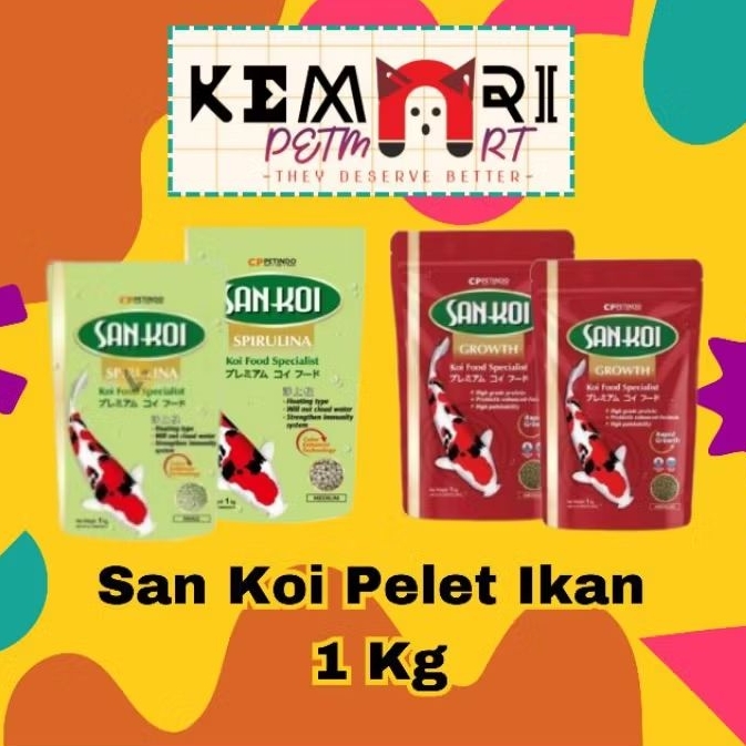 San Koi Pelet Ikan 1kg