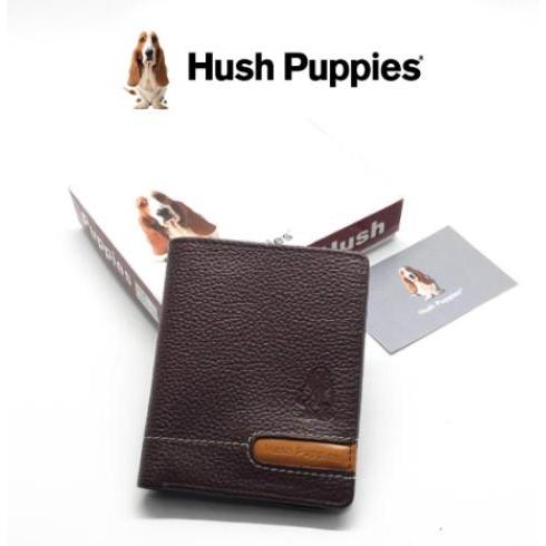 Hush Puppies Exclusive Genuine Vertical Leather wallet dompet pria kulit asli 485sk hss