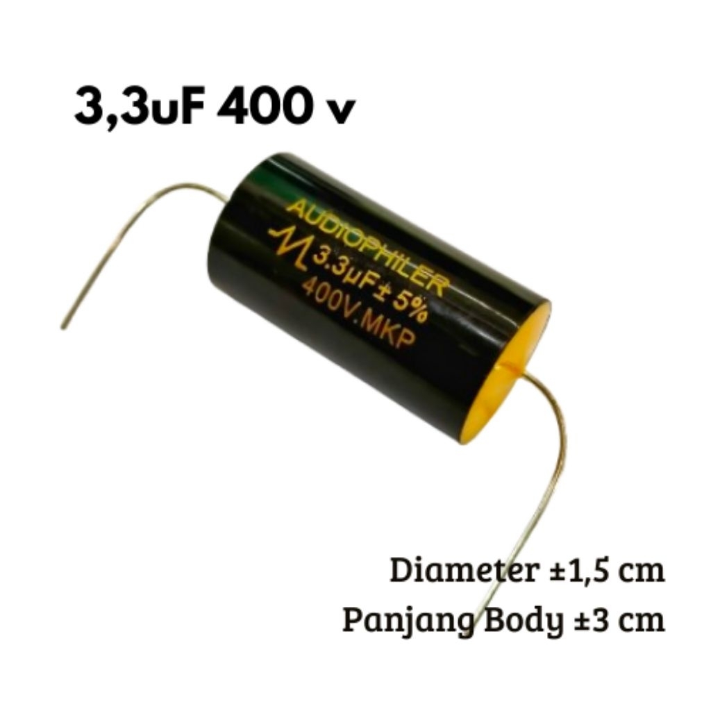 MKP Bulat Audiophiler 3,3uf 400v