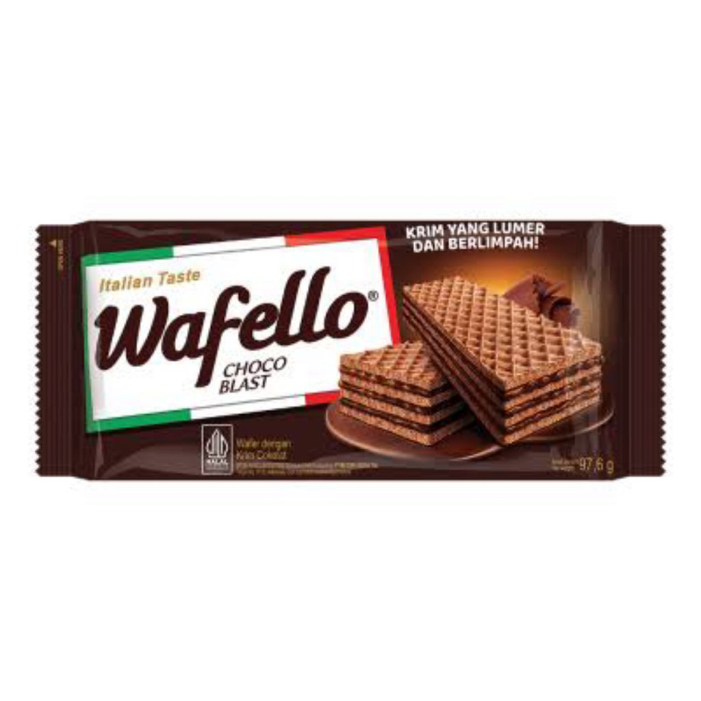 

Wafello Cokelat 97g – Renyah di Luar, Lumer Cokelat di Dalam!