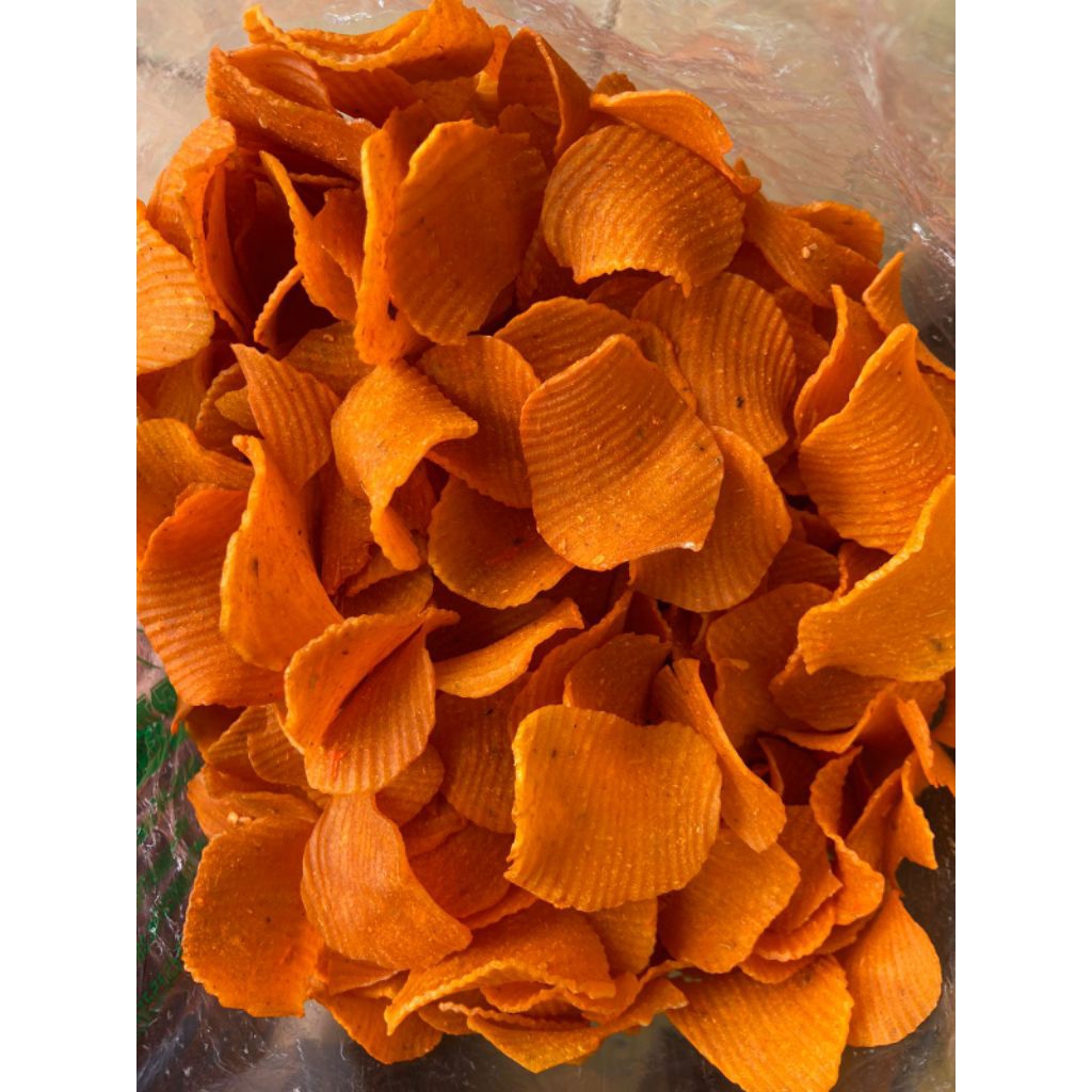 

kerupuk lala Poco Merah terrenak dan terrenyah @1kg