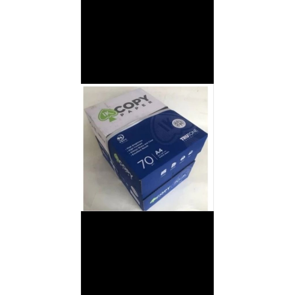 

Kertas HVS A4 70 Gr Copy Paper 1 Dus Isi 5 Rim