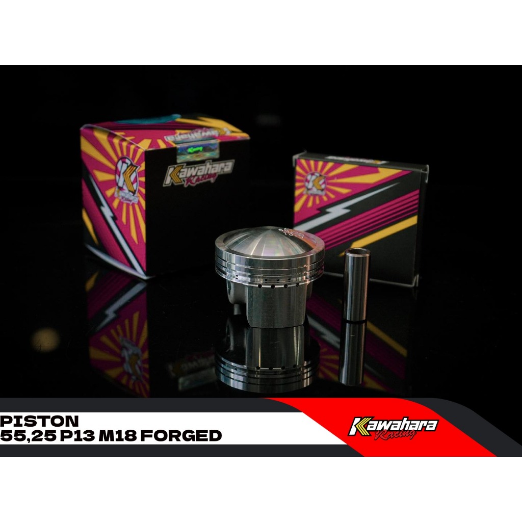 Kawahara Seher / Piston 55,25 mm Pin 13 M18 - Forged