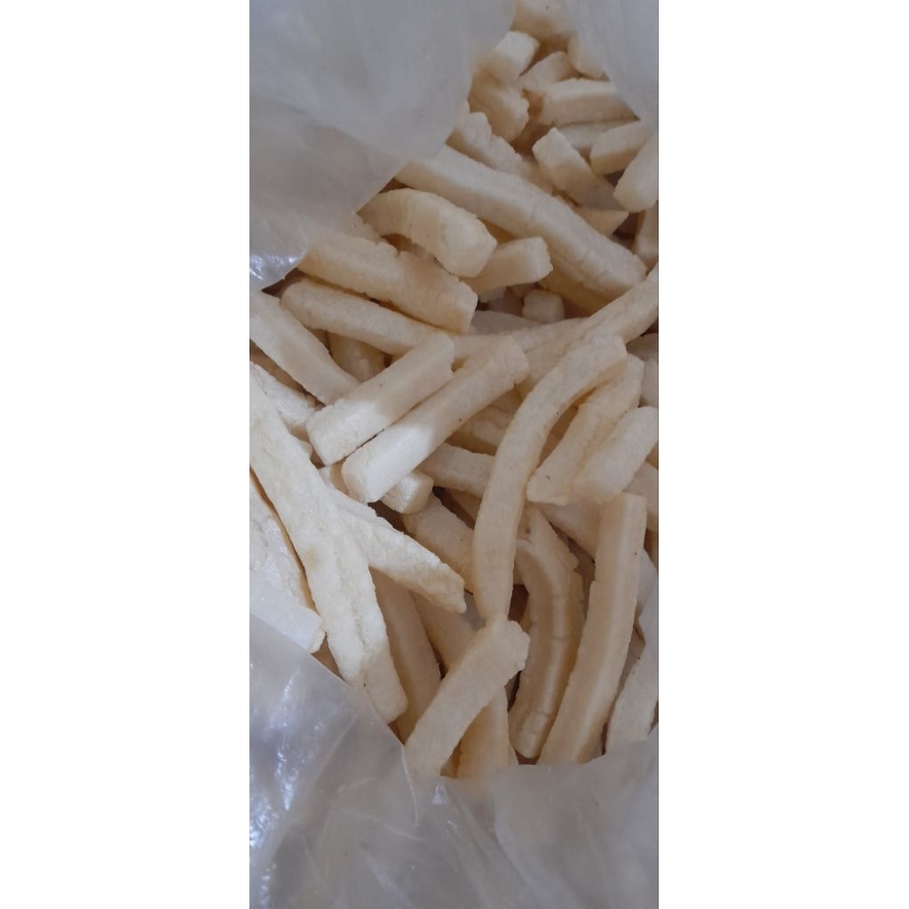 

kerupuk rambak jari /stik
