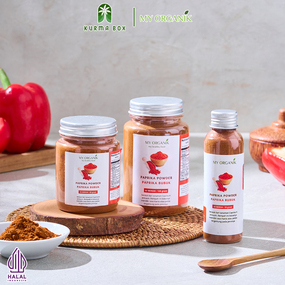 

My Organik Red Paprika Powder Paprika Merah Bubuk Murni Organik