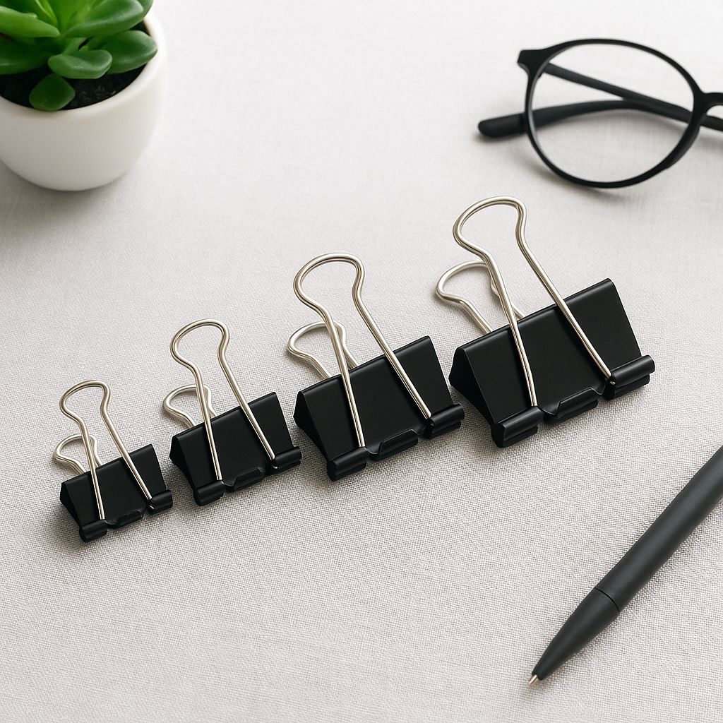 

Kenko Binder Clip Penjepit Kertas No. 155 1 Box isi 12 PCS