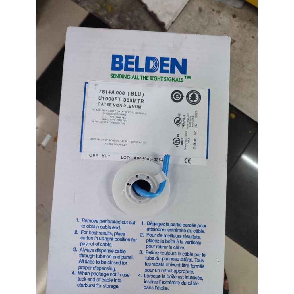KABEL BELDEN Cat6 1Roll