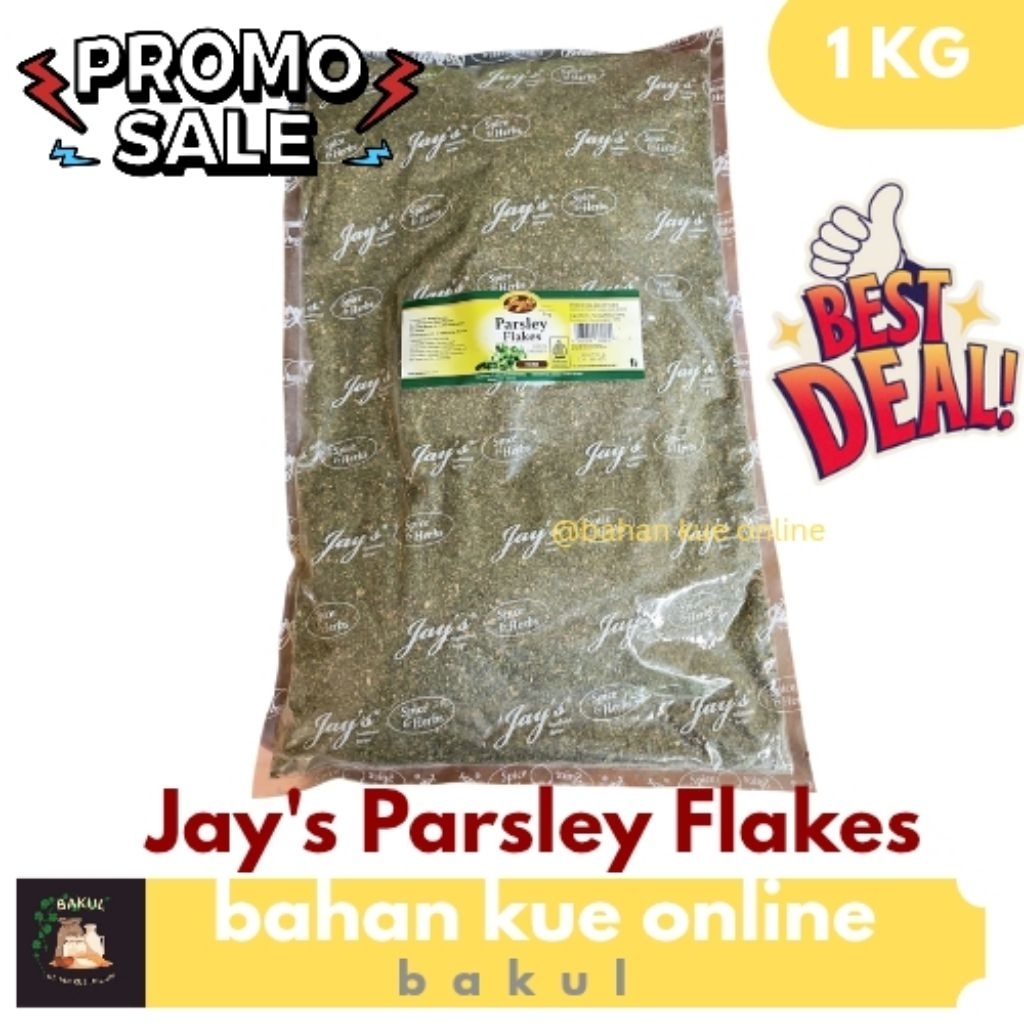 

Jay's Parsley Flakes 1kg Besr Deal Expired soon