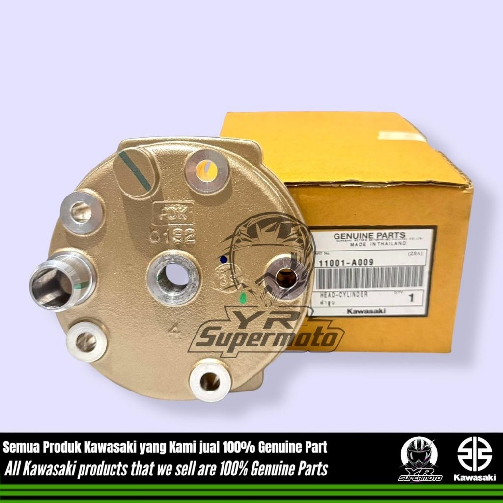 Blok Head Pdk Gold Head PDK Cylinder Ninja RR R SS Kawasaki 11001-A009