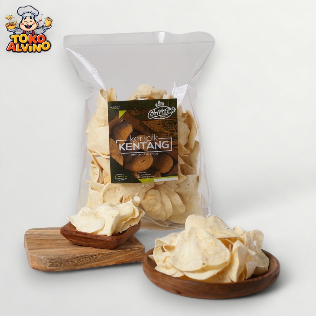 

KERIPIK KENTANG ORIGINAL 75GR | OLEH OLEH KHAS MALANG | GURIH ASLI BIKIN NAGIH