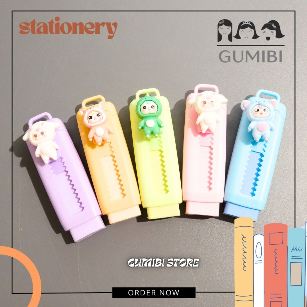 

SLIDING ERASER BABY THREE PENGHAPUS CUTTER KARAKTER BABY THREE PENGHAPUS PENSIL LUCU TERMURAH