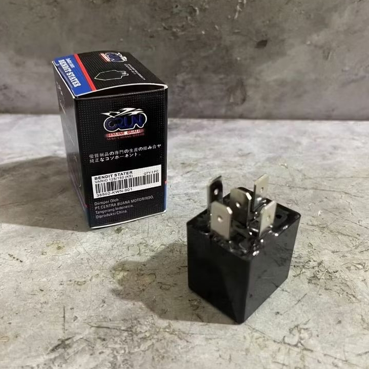 (CRUN) RELAY COMP KAKI 5 BENDIK STARTER VARIO 150 125 NEW LED