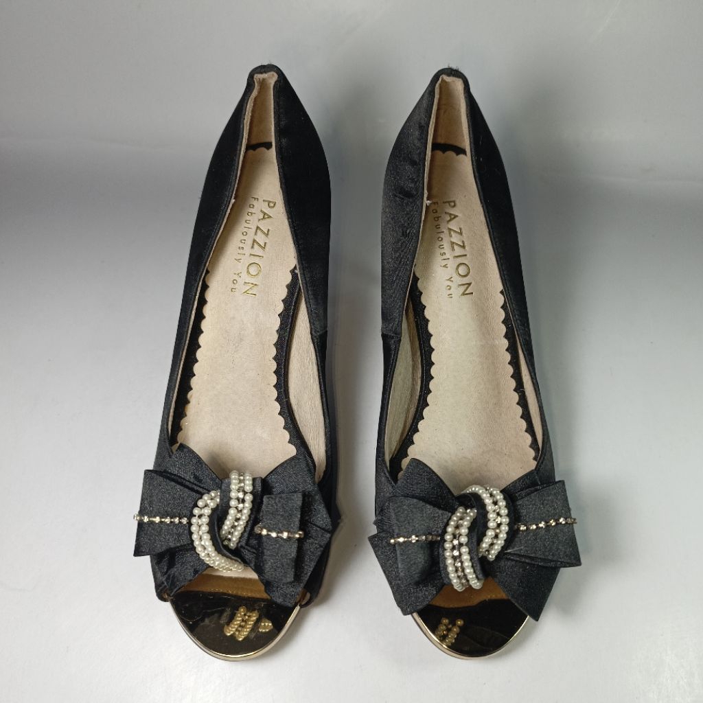 Pazzion original leather heels 37 size woman shoes