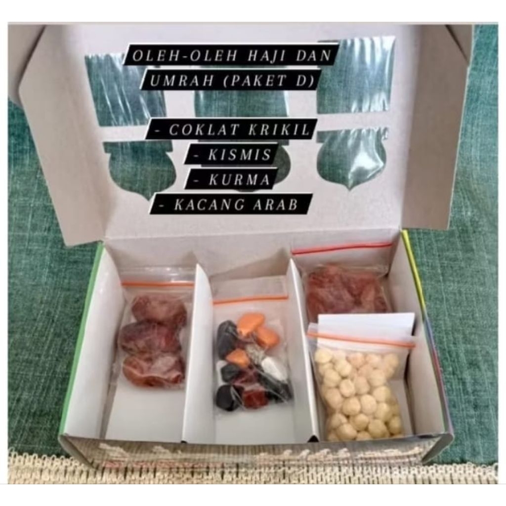 

PAKET OLEH-OLEH HAJI UMROH (paket D)