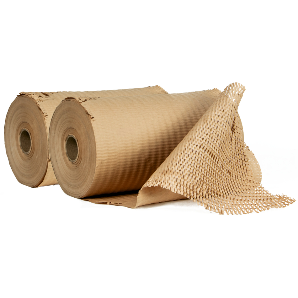 

HONEYCOMB PAPER WRAPPING 50CM x 100M / 1 Roll– Kemasan Aman & Estetik