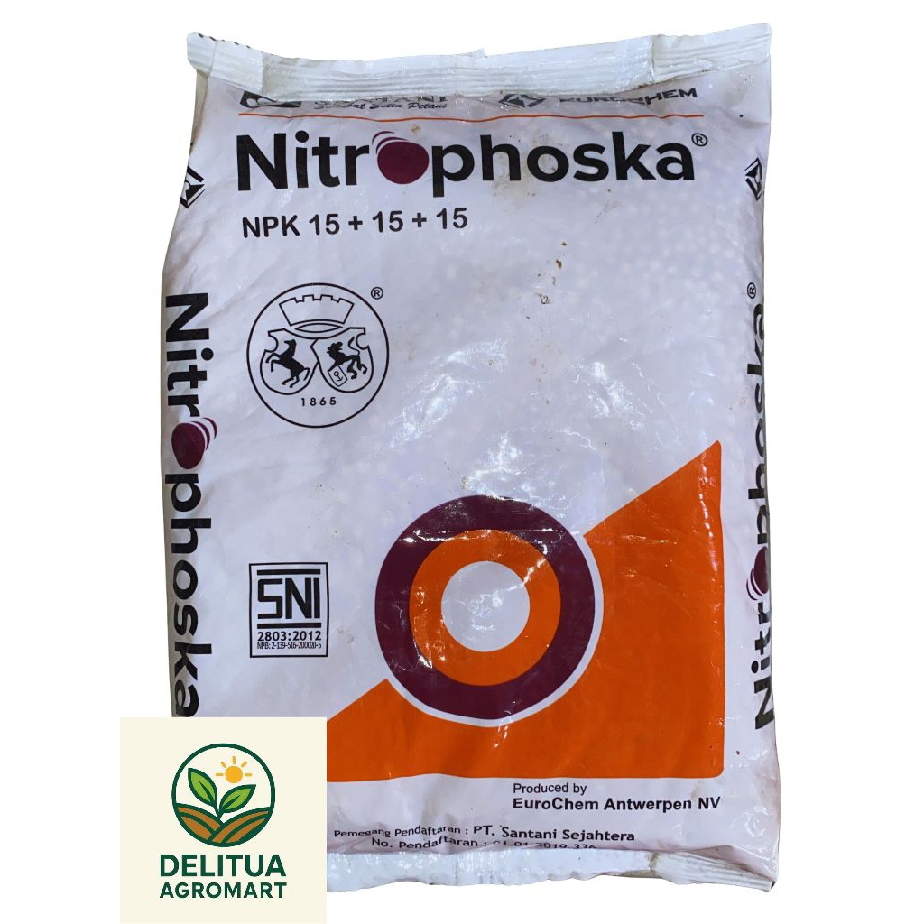PUPUK NITROPHOSKA NPK 15+15+15 1 KG