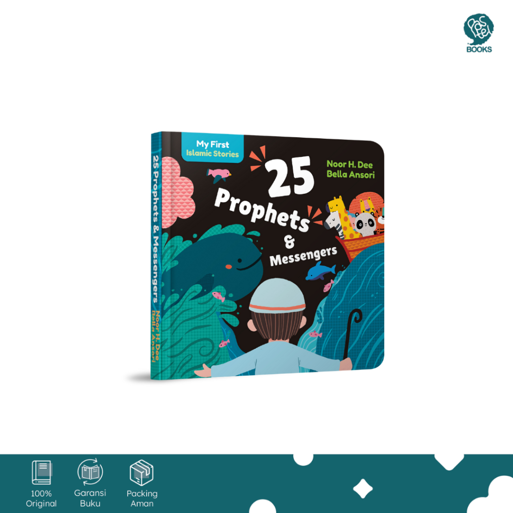[Pastel Books-NR] Buku Anak My First Islamic Stories: 25 Prophets and Messengers (Boardbook)