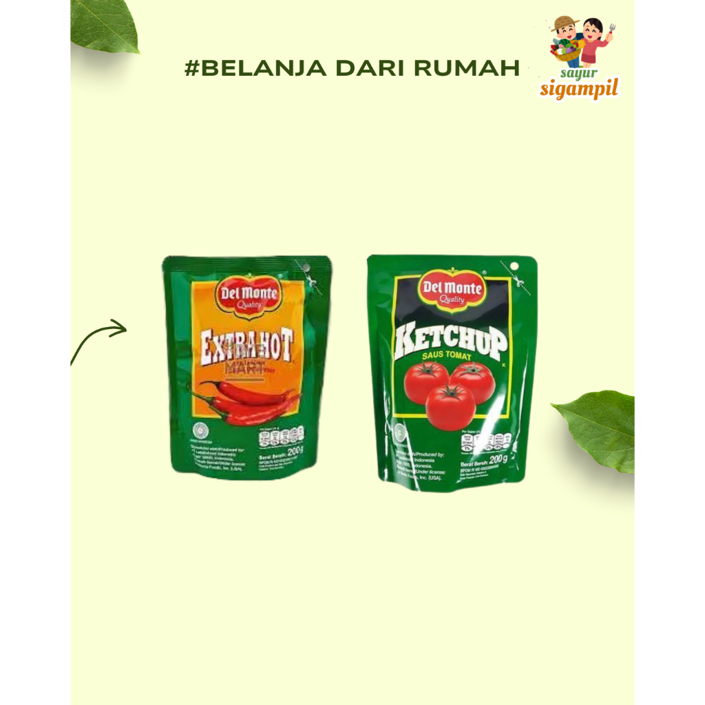 

Del Monte Quality Extra Hot / Tomat 200gr