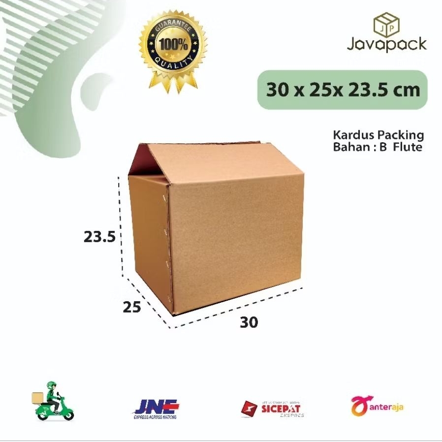 

Kardus 30x25x23.5cm | Kardus Packing | Kardus File A4 | Kardus Serbaguna
