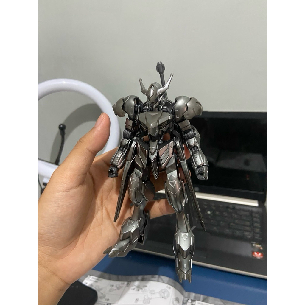 HG Limited Barbatos Lupus (Iron Blooded Coating Ver.) Bandai Sudah Rakit