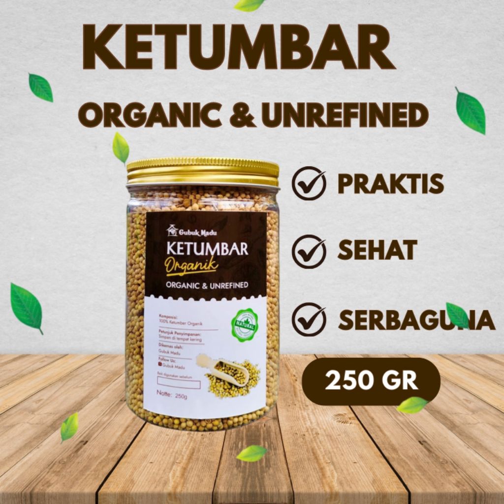 

Ketumbar Hitam 100 % Organik Tanpa Pemutih / Bleaching