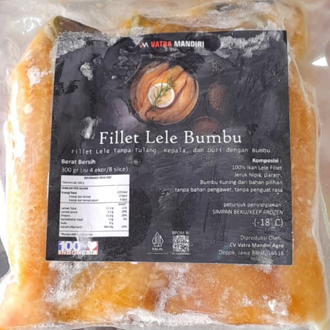 

Fillet Lele Bumbu Kuning 300GR