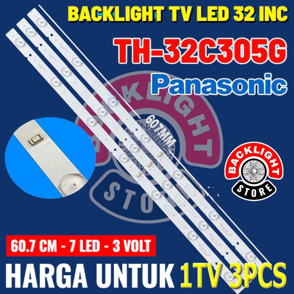 Backlight Tv Led PANASONIC 32 inc TH-32C305G TH 32C305G