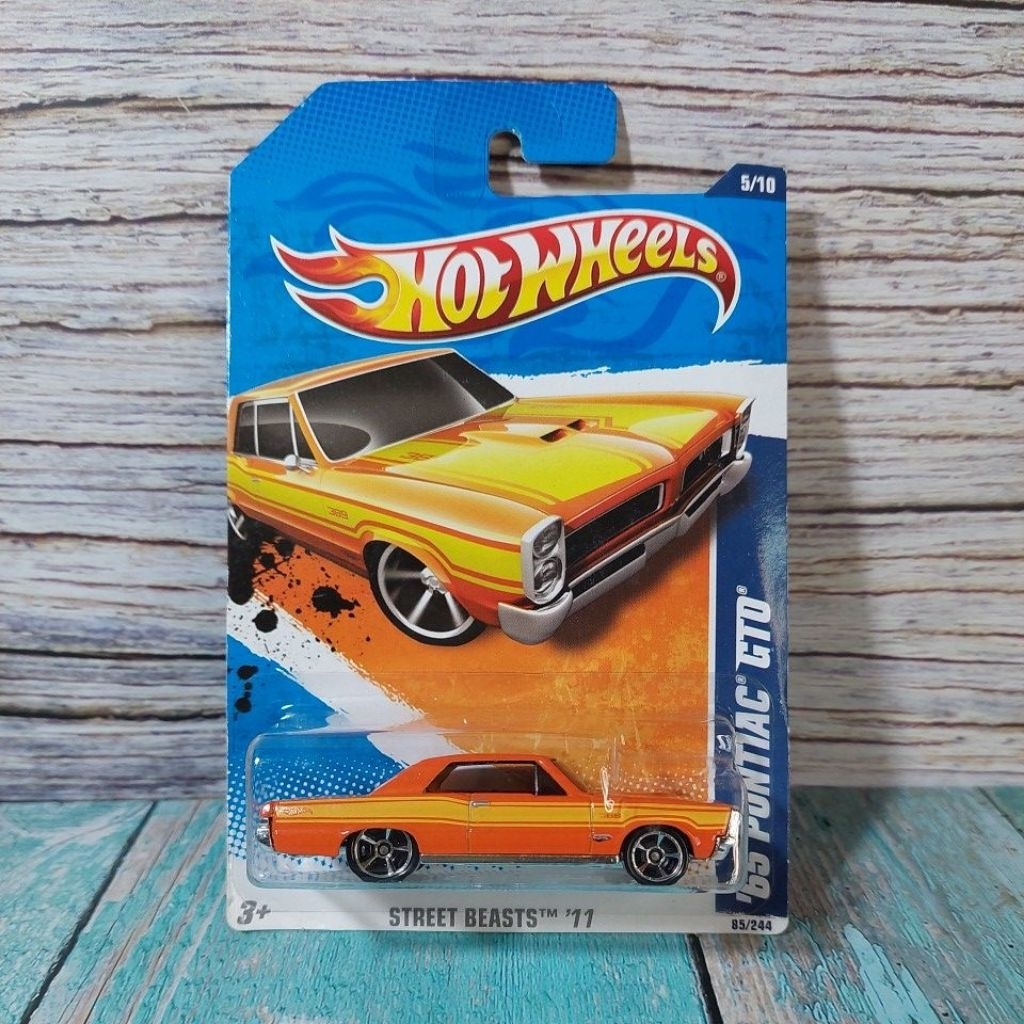 Hot Wheels 69 Pontiac GTO