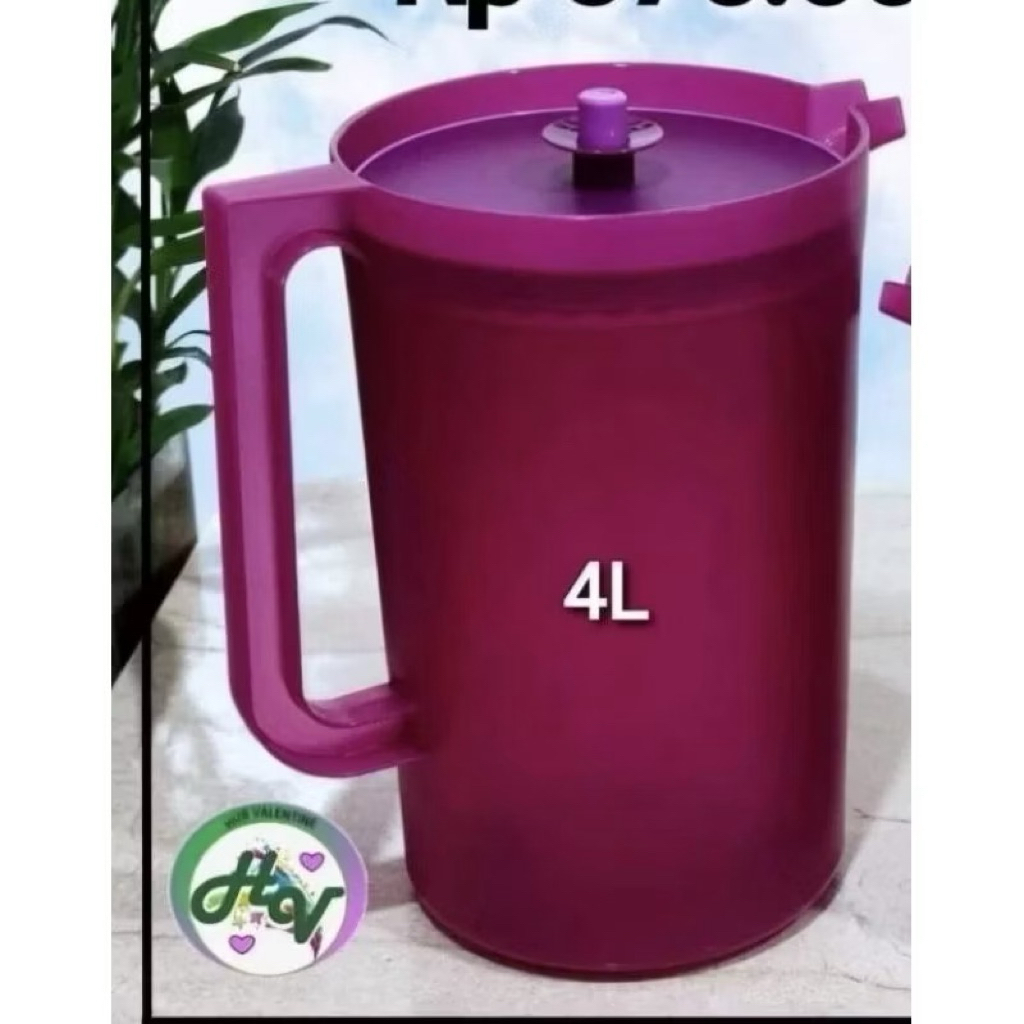 Pitcher/teko 4 liter tupperware
