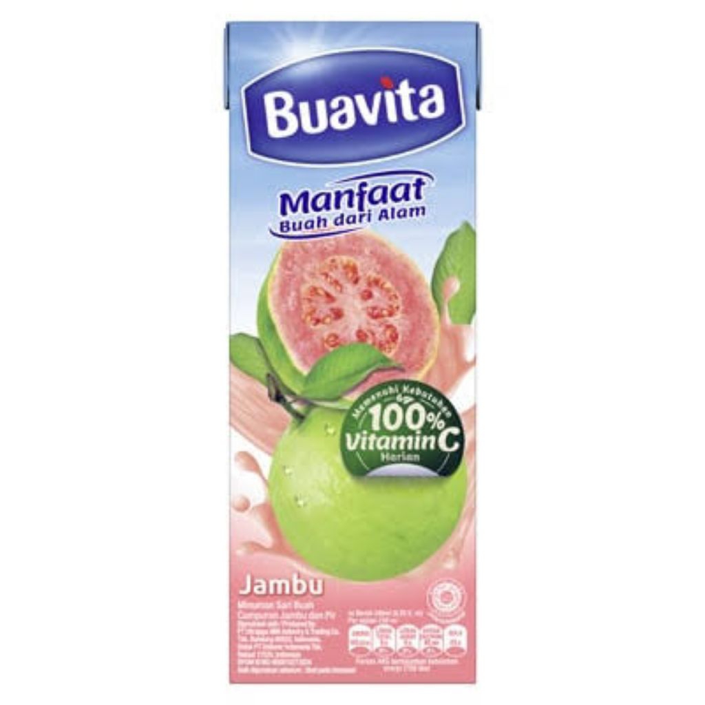 

Buavita Jambu 250ml – Segar, Sehat & Penuh Buah Asli!