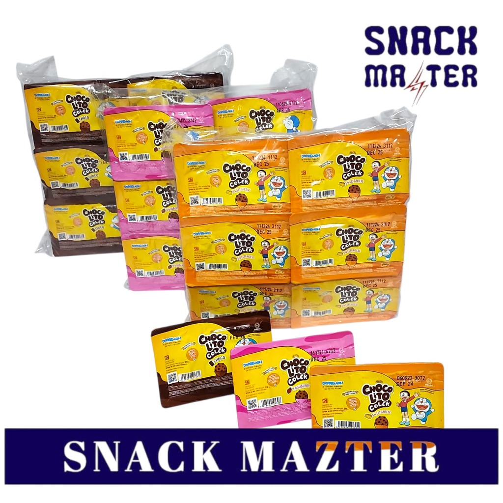 Chocolito Choco Lito Cookies Colek PACK - Netto 29 gr x 6 pcs