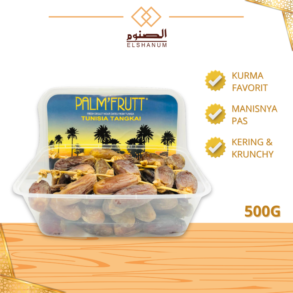 

Kurma Tunisia Tangkai 500gram / Tunisia Dates / Deglet Noor / kurma Palm fruitt