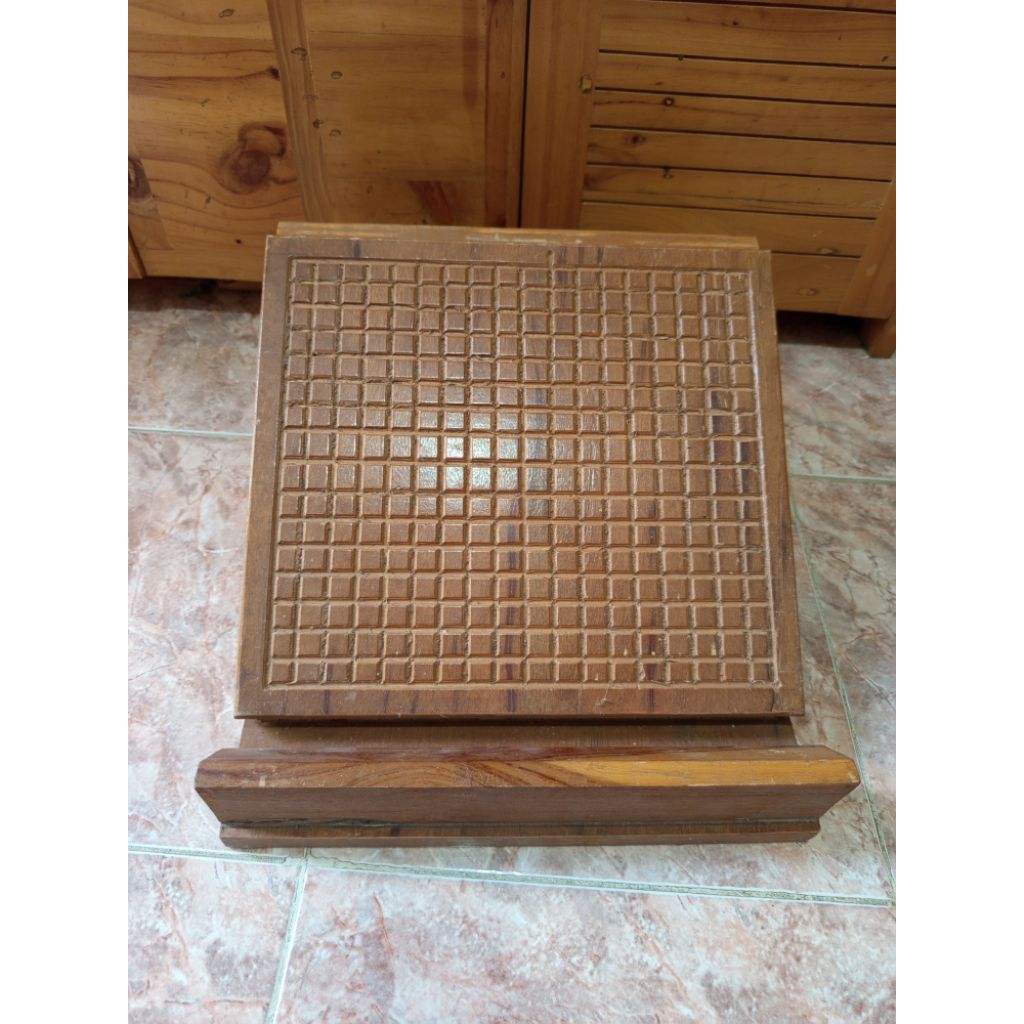 prelove alat papan terapi kaki bahan kayu jati