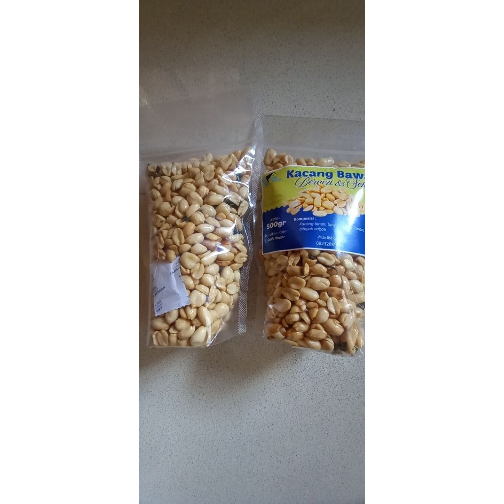 

kacang bawang goreng daun jeruk