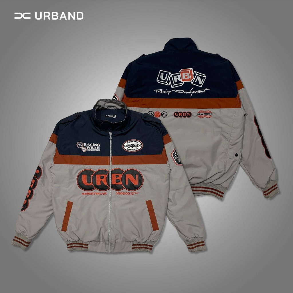 X Urband Absolute Jaket Nascar Racing Vintage A606